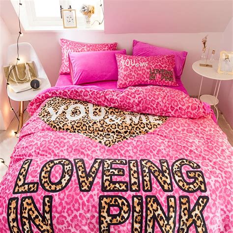 Brand Pink Victoria Secret Bed Set Queen Size
