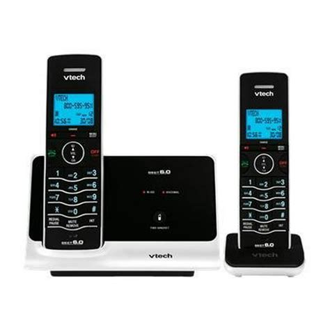 Vtech Ls6425 3 Dect Cordless Voice Announce Answering 50 Off