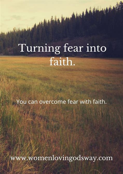 Turning Fear Into Faith Keneesha Liddie