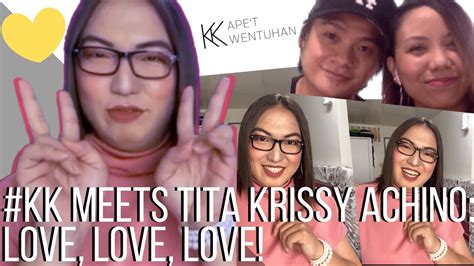 Kk Meets Tita Krissy Achino Love Love Love On Dreams Life And All Things Vlogging