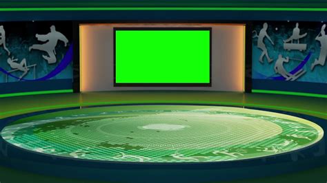 Education Tv Studio Set Virtual Green Screen Background Loop Tyello Com
