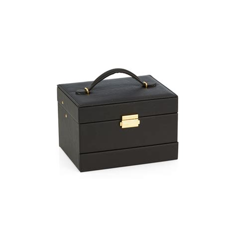 Isabella Black Jewellery Box Jewellery Boxes Prouds The Jewellers