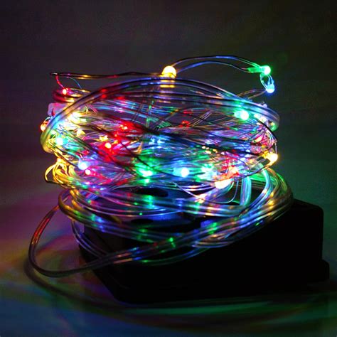 Solar Powered Led Fairy Lights 33 Foot Waterproof With 100 Multi