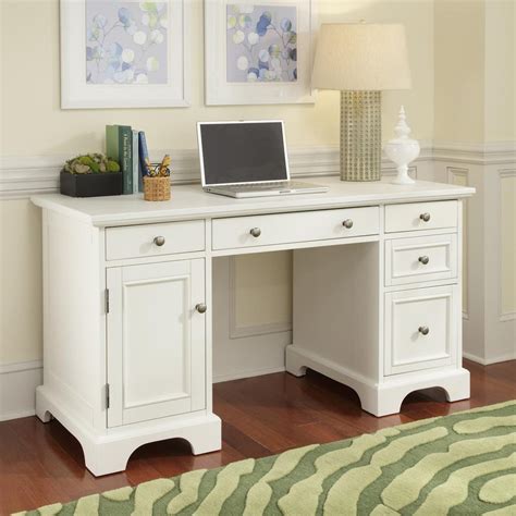 Home Styles Naples Transitional Computer Desk At