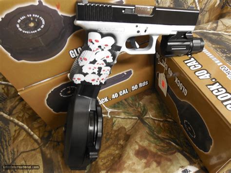Glock 40 Sandw 50 Round Drum Fits Glock G 22 G 23 G 35 This Magazine