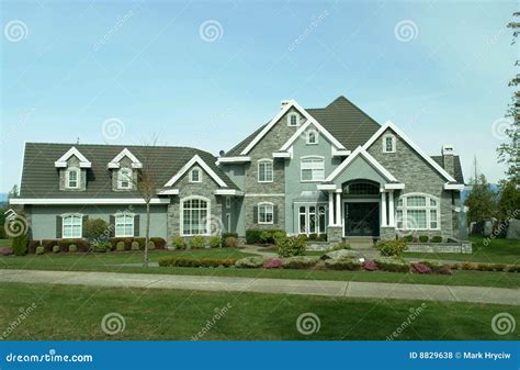 Large Suburban House Royalty Free Stock Photos Image 8829638