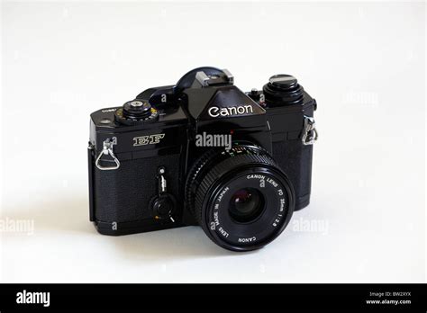 Canon Ef Camera Film Camera 35mm Old Canon Lens Vintage Stock