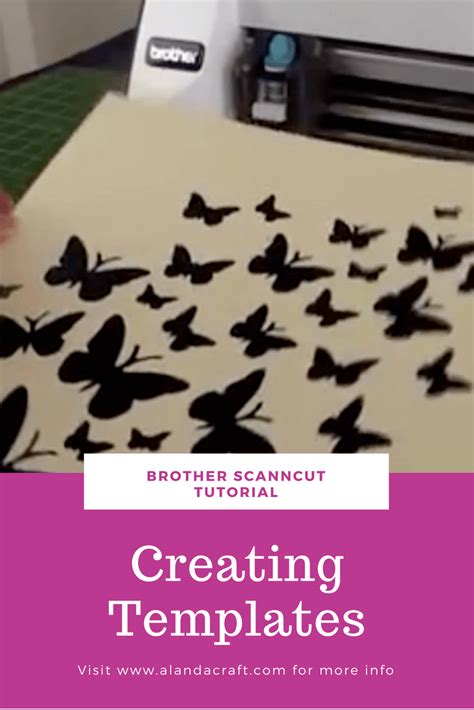 Brother Scan N Cut Tutorial How To Create Templates And Shapes