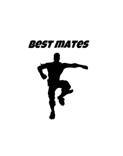Like many multiplayer video games today, fortnite features 'emotes', which allow players to pose their characters for other players. Fortnite Emote Best Mates SVG File