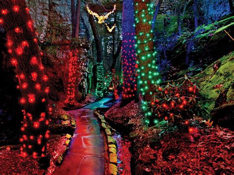 Experience The Enchanted Garden Of Lights In Rock City Georgia Trips