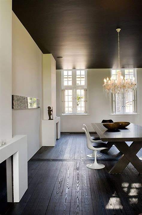 23 Dramatic Black Ceiling Ideas Modern Interior Design Modern House