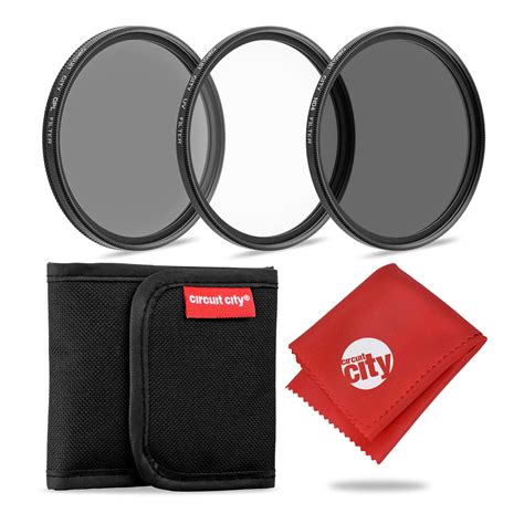 Circuit City Professional Digital Photography Filter Kit Uv Cpl Nd4