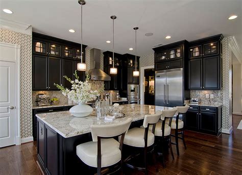 However, if you set the scene with. 30 Classy Projects With Dark Kitchen Cabinets | Home ...