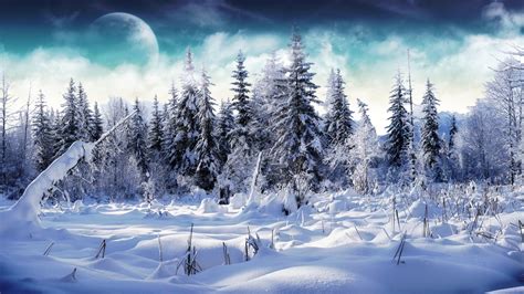 1366x768 Winter Wonderland 2 Desktop Pc And Mac Wallpaper