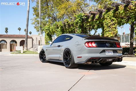 Mustang Gt Gets A New Destroyer Grey Wrap Sporting Project 6gr 10 Ten