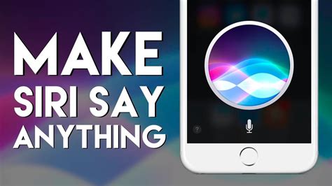 How To Make Siri Say What You Want Iphone Xr