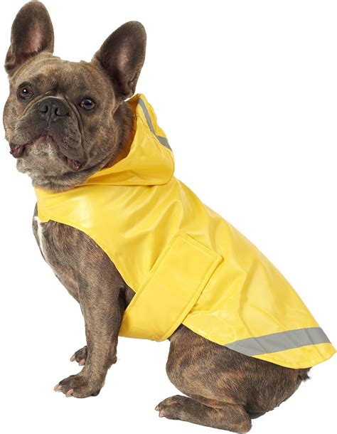 Petrageous Designs London Dog Slicker Raincoat Yellow Medium