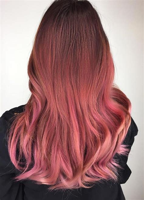 65 Rose Gold Hair Color Ideas Fashionisers©