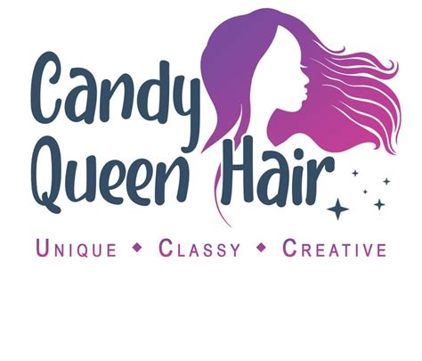 Freelance logo design for Candy Queen Hair in 2020 | Graphic design course, Freelance graphic ...