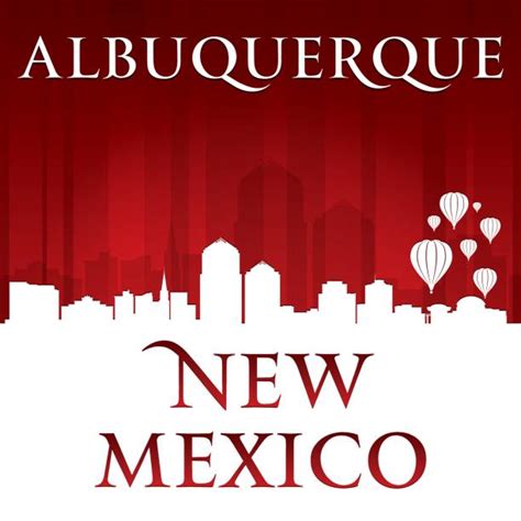 Albuquerque New Mexico Skyline Stock Vectors Istock