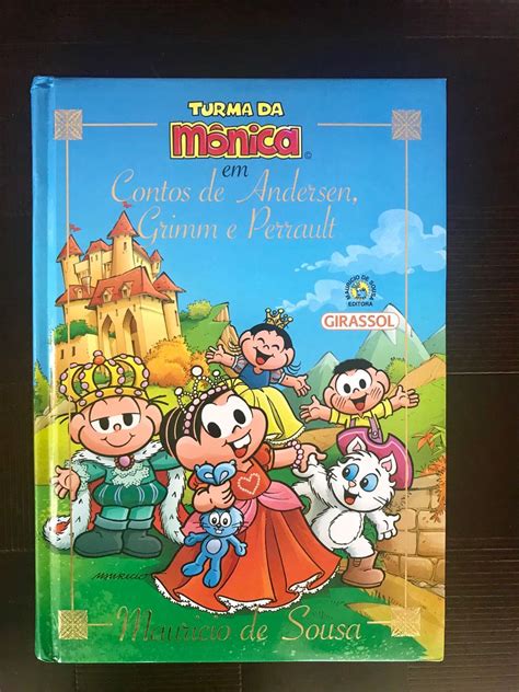 Livro Turma da Mônica em Contos de Andersen Livro Mauricio De