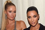 Paris Hilton and Kim Kardashian Get into the Holiday Spirit at Pre ...