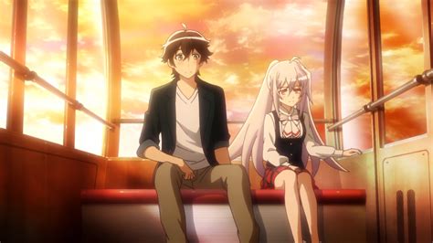 Plastic Memories Tsukasa And Isla Its Their First Time On The
