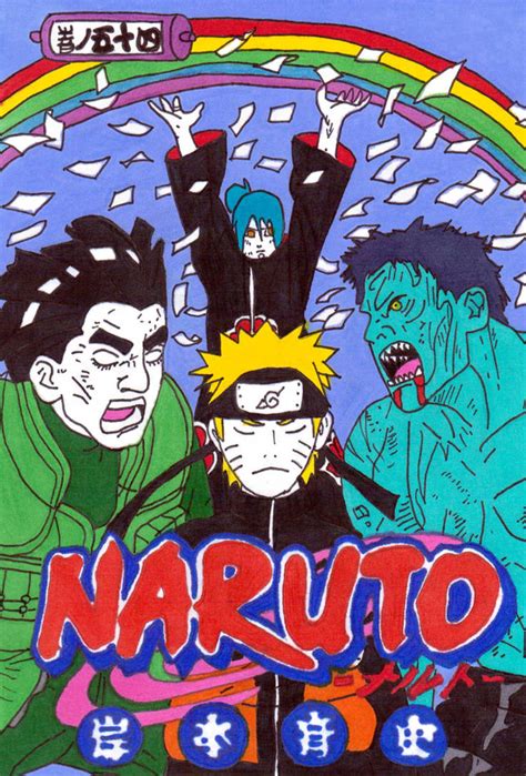 Naruto Manga Cover Fifty Four By Frecklesmile On Deviantart