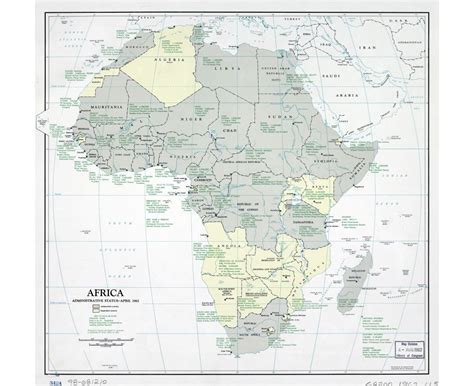 Mapas De Frica Y Pa Ses Africanos Colecci N De Mapas De Frica