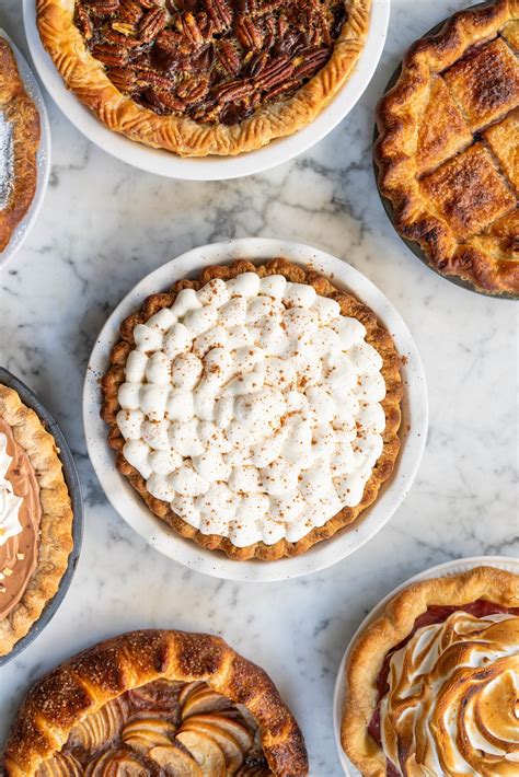 Nine Of The Best Thanksgiving Pies Cloudy Kitchen Thanksgiving Pie Recipes Baking