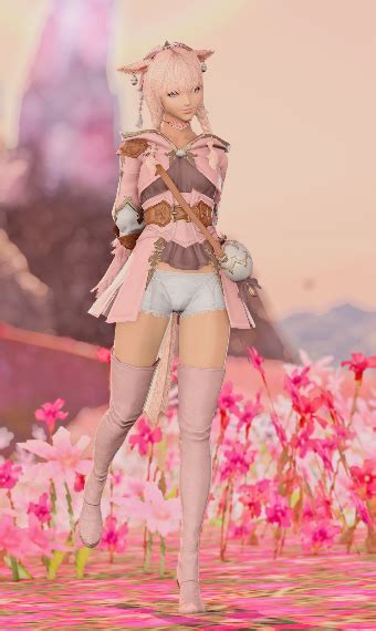 Touch Of Spring Eorzea Collection Final Fantasy Female Characters