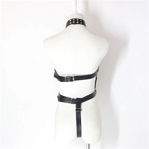 19101 bdsm fetish wear bondage erotic apparel adult game slave pvc costume sexy body harnesses