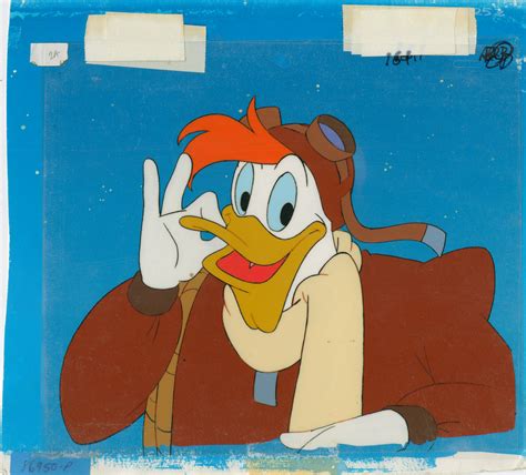 Ducktales Production Cel And Background Id Novducktales18328 Van