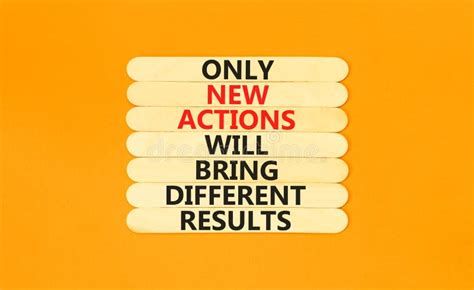 New Action Symbol Concept Words Only New Actions Will Bring Different