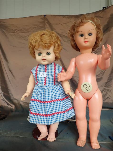 Lot 3 Dolls 1 21 Inch Plastic Reliable Doll Canada 2 22 Inch Hard Plastic Doll With Voice