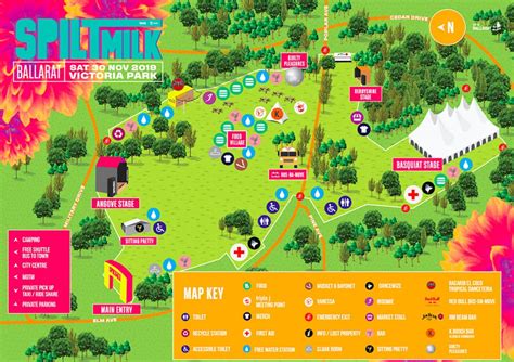 Spilt Milk Festival Set Times Map Announced OZ EDM Electronic