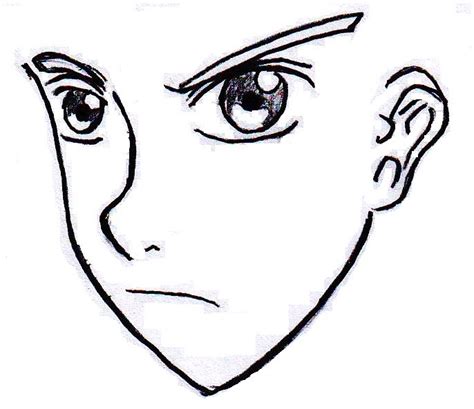 Gambar Hidung Tutorial Manga