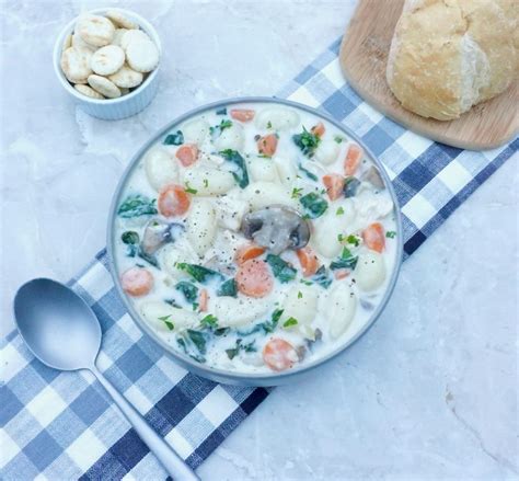 Easy Creamy Leftover Turkey Gnocchi Soup Recipe