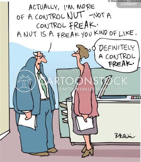 control freaks cartoons and comics funny pictures from cartoonstock
