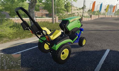Squatted Lawn Mower V1000 Fs 19 Farming Simulator 17 2017 Mod