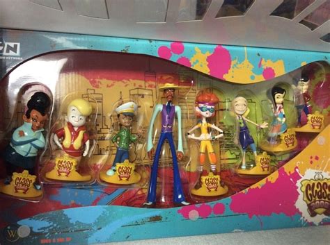 Set Of 8 Collectable Cartoon Network Class Of 3000 Figurines Toys