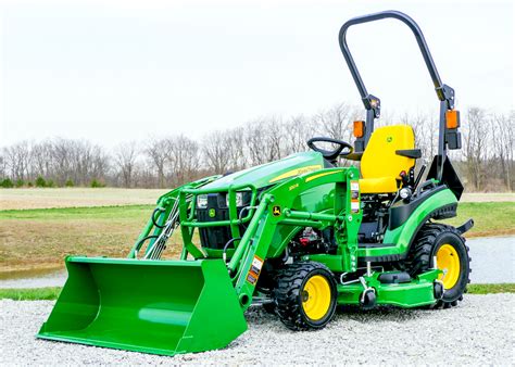 John Deere R Vs R Compact Tractor A Comparative Analysis On