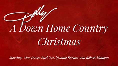 Dolly Parton A Down Home Country Christmas Out Nov 29th Youtube
