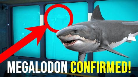 Megalodon Confirmed Jurassic World Evolution 2 Youtube