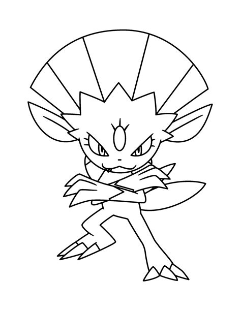 Coloring Page Pokemon Advanced Coloring Pages 185 Pokemon Coloring