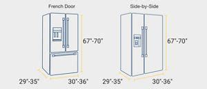Refrigerator Sizes A Guide To