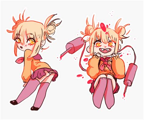Himiko Toga Chibis 🥀 🥀 🥀 Get These In A Sticker Cartoon Hd Png