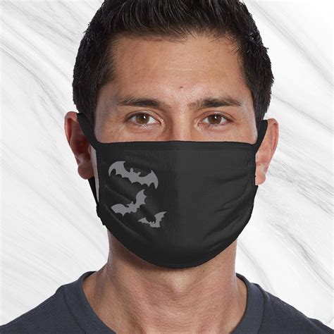 Bat Crazy Face Mask Halloween Quarantine Mask Face Covering Etsy