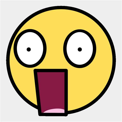Hd Shocked Face Transparent Omg Png Cliparts And Cartoons Jingfm