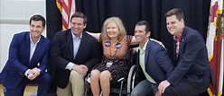 The Reason These Republicans Took A Knee At Florida Rally Has ...